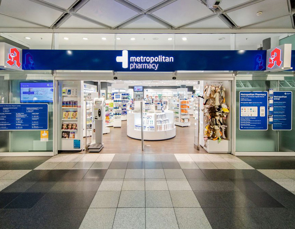 Metropolitan Pharmacy Apotheke am Flughafen München